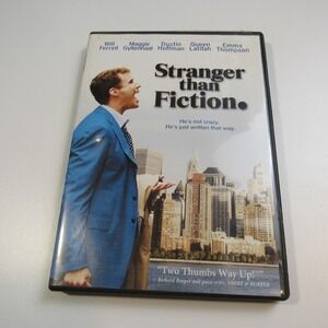 Stranger Than Fiction DVD Will Ferrell Maggie Gyllenhaal Comedy‎ Movie